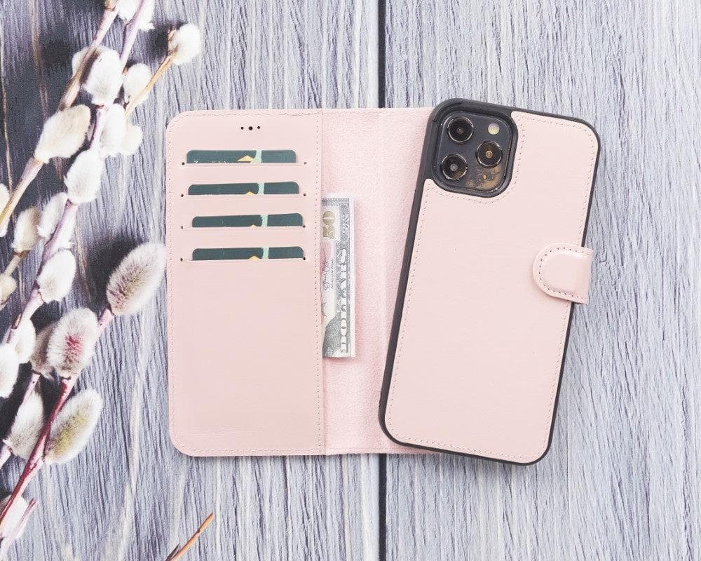 Magic iPhone 12 / 12 Pro Detachable Leather Wallet Case-10