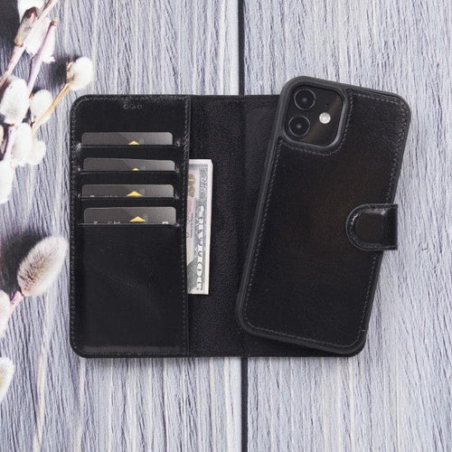 Load image into Gallery viewer, Magic iPhone 12 / 12 Pro Detachable Leather Wallet Case-11
