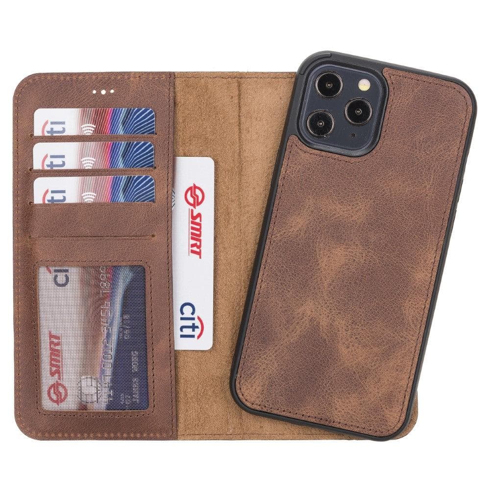Magic iPhone 12 Pro Max Detachable Leather Wallet Case-13