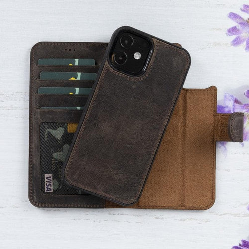 Load image into Gallery viewer, Magic iPhone 12 / 12 Pro Detachable Leather Wallet Case-14
