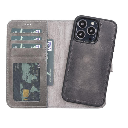 Load image into Gallery viewer, Magic iPhone 13 Detachable Leather Wallet Case-5
