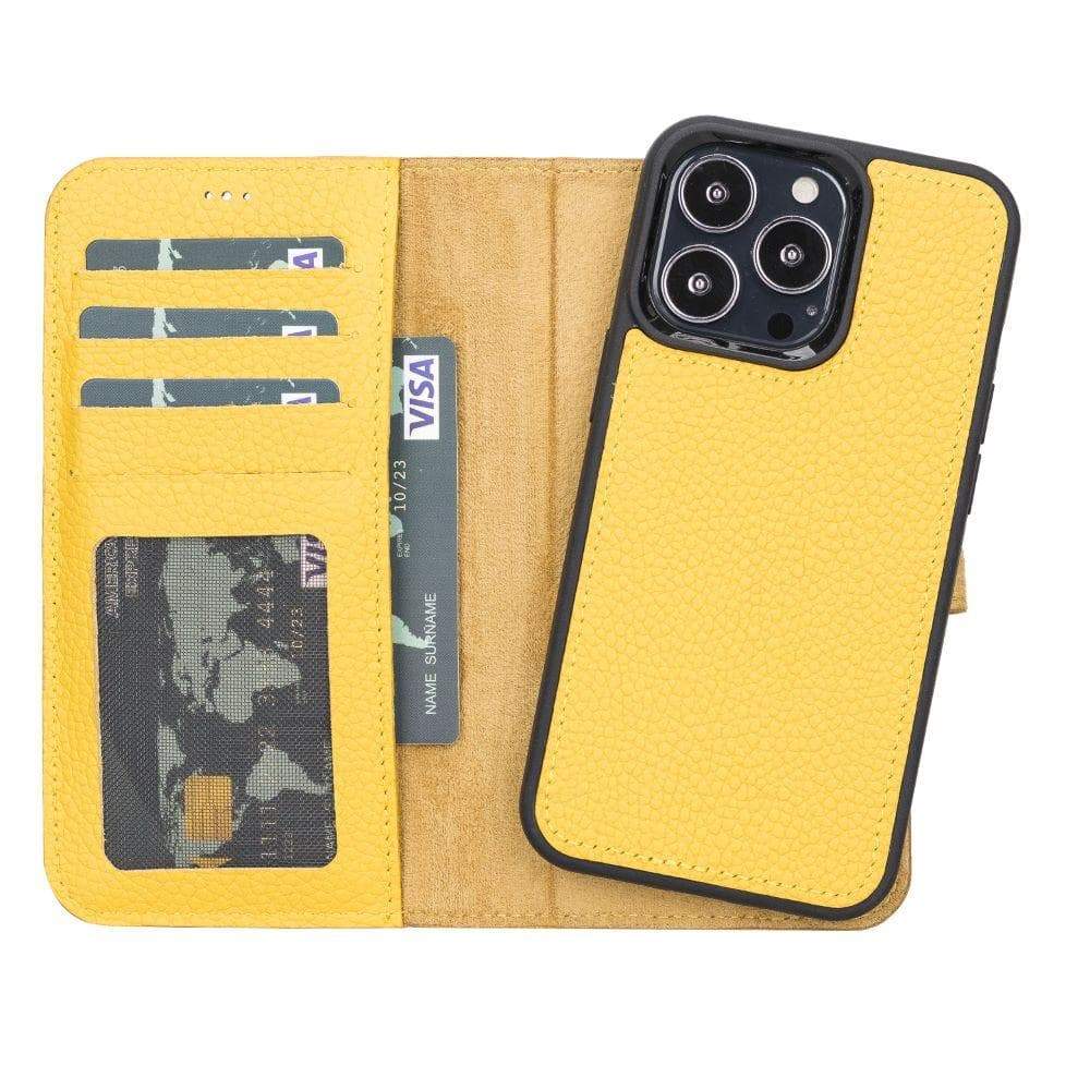 Magic iPhone 13 Mini Detachable Leather Wallet Case-12