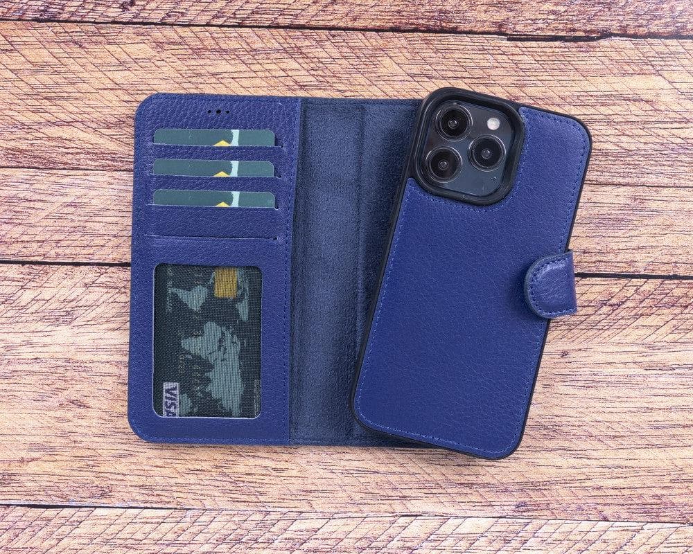 Magic iPhone 13 Pro Detachable Leather Wallet Case-16