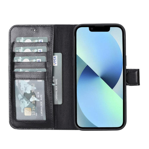 Load image into Gallery viewer, Magic iPhone 14 Pro Detachable Leather Wallet Case-2
