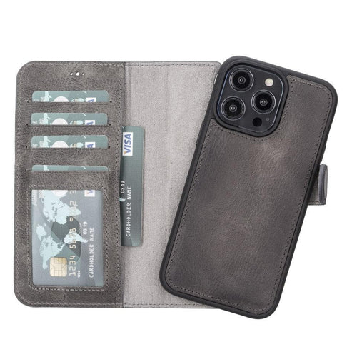 Load image into Gallery viewer, Magic iPhone 14 Plus Detachable Leather Wallet Case-9
