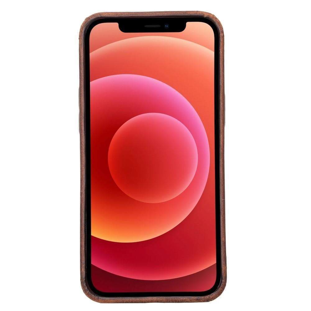 Rock Cover iPhone 12 Series Genuine Leather Case / RC-1