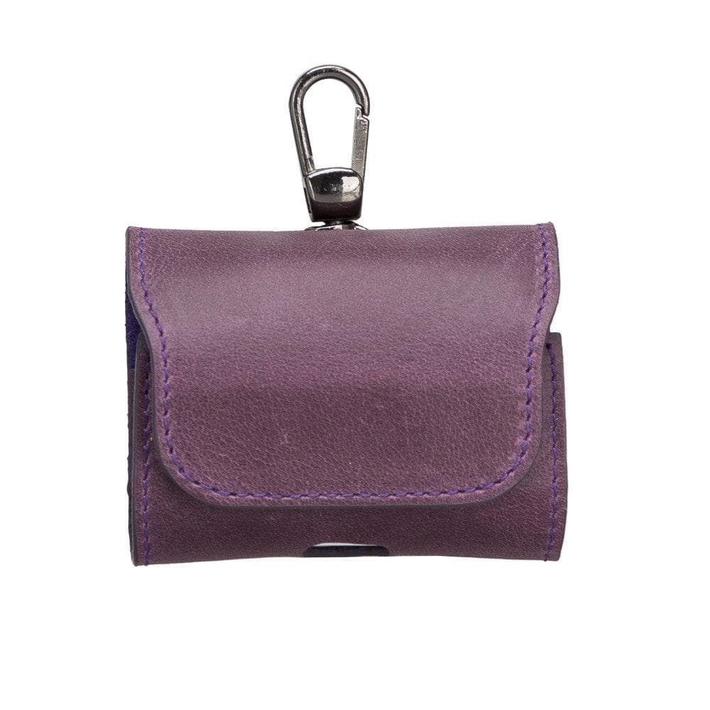 Mai Magnet AirPods 1 and AirPods 2 Leather Case with Hook-1