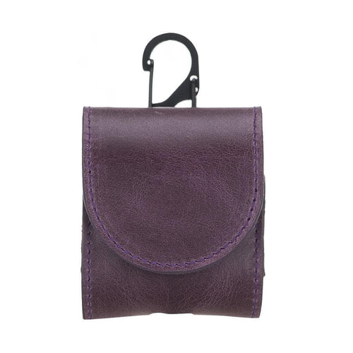 Load image into Gallery viewer, Mai Magnet AirPods 1 and AirPods 2 Leather Case with Hook-0
