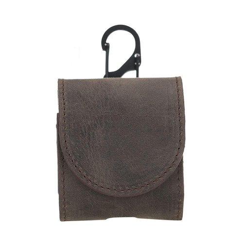 Load image into Gallery viewer, Mai Magnet AirPods 1 and AirPods 2 Leather Case with Hook-6
