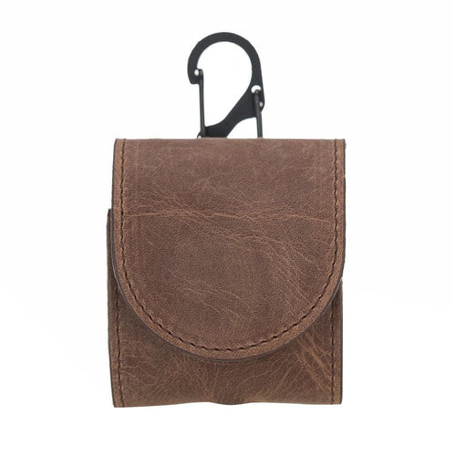 Load image into Gallery viewer, Mai Magnet AirPods 1 and AirPods 2 Leather Case with Hook-7
