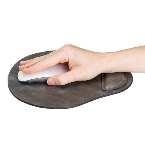 Load image into Gallery viewer, Cushioned Leather Mouse Pad-3
