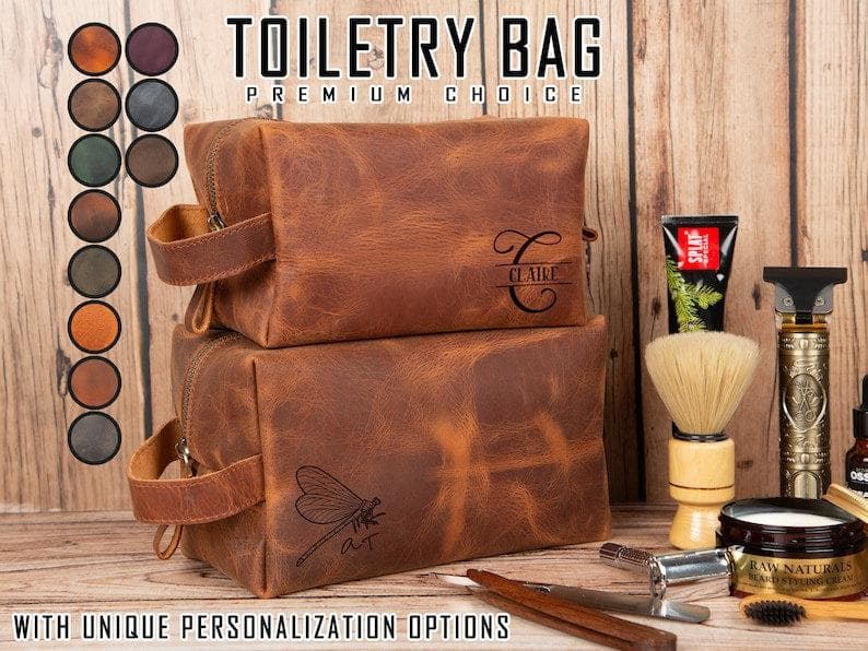 Eve Leather Dopp Kit, Medium-1