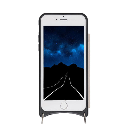 Load image into Gallery viewer, Saff iPhone SE/8/7 Series Leather Case with Strap - SAFF UFW-2
