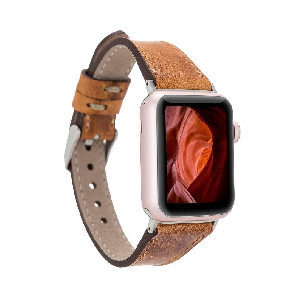Slim Leather Apple Watch Band-10
