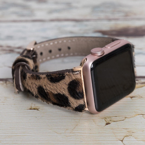 Load image into Gallery viewer, Slim Leather Apple Watch Band-11
