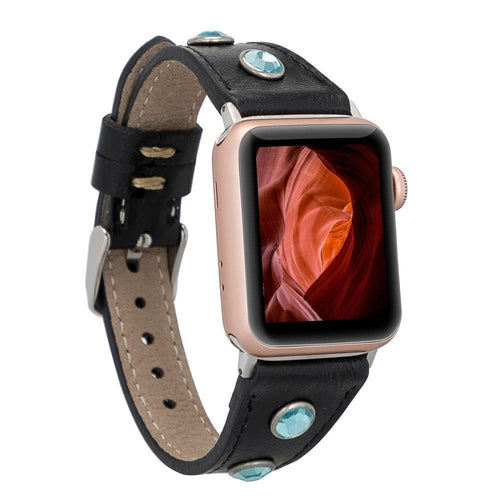 Load image into Gallery viewer, Slim Leather Apple Watch Band-18
