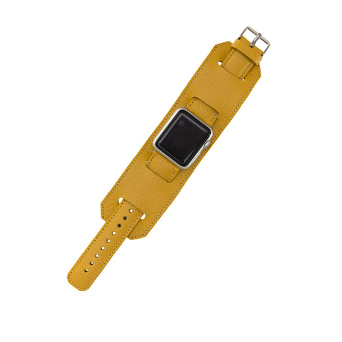 Load image into Gallery viewer, Cuff Leather Apple Watch Band-1
