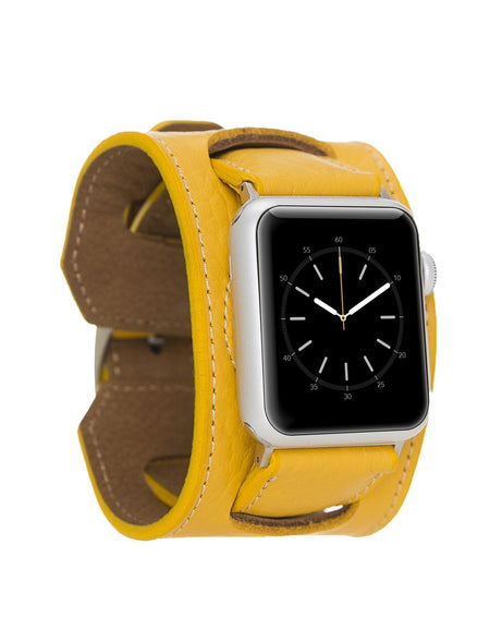 Cuff Leather Apple Watch Band-0