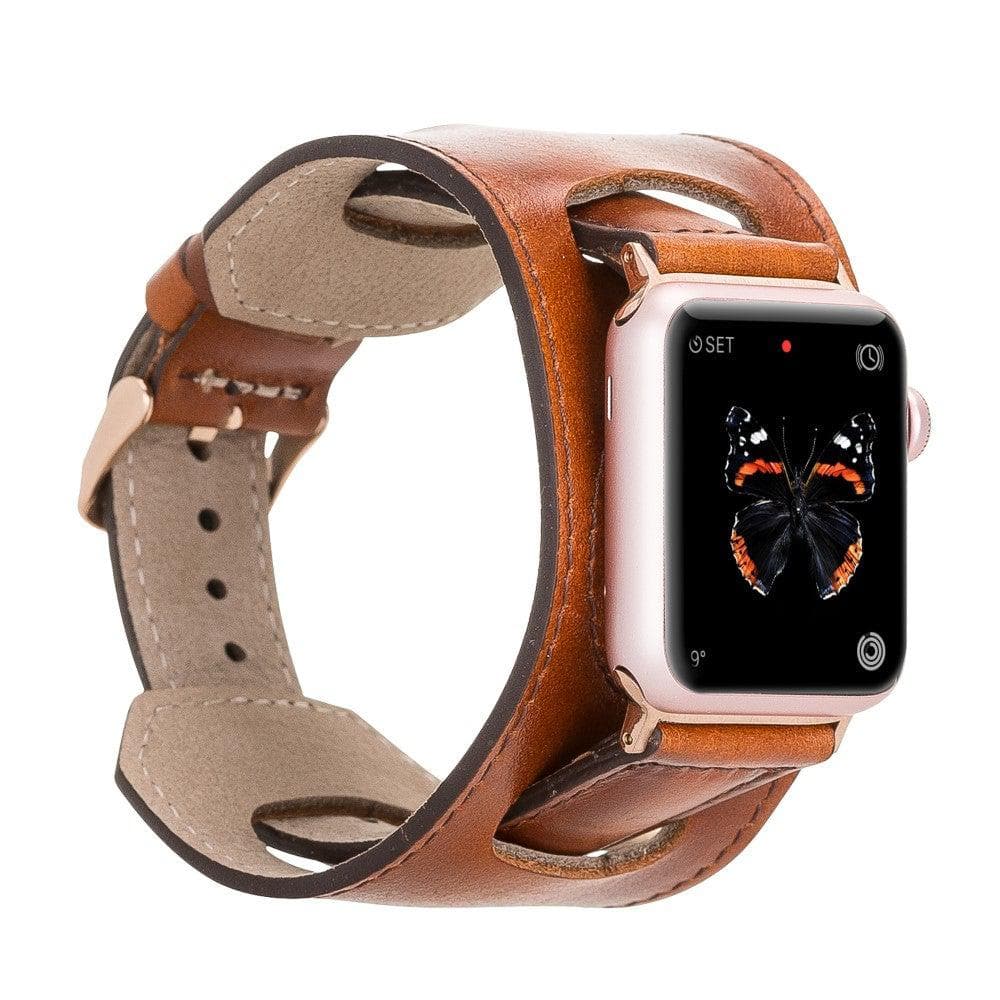 Cuff Leather Apple Watch Band-6