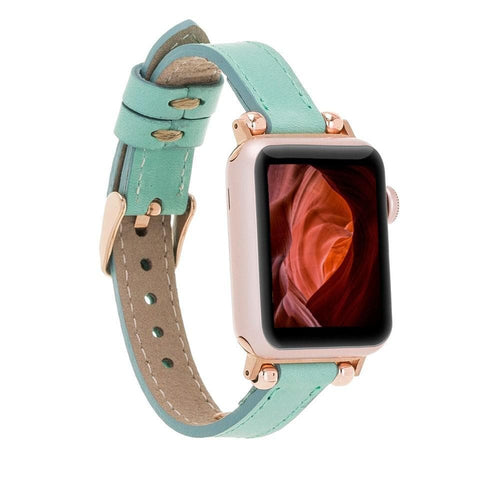 Load image into Gallery viewer, Seamy Ferro Style Leather Apple Watch Band-0
