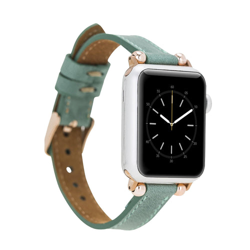 Load image into Gallery viewer, Seamy Ferro Style Leather Apple Watch Band-6
