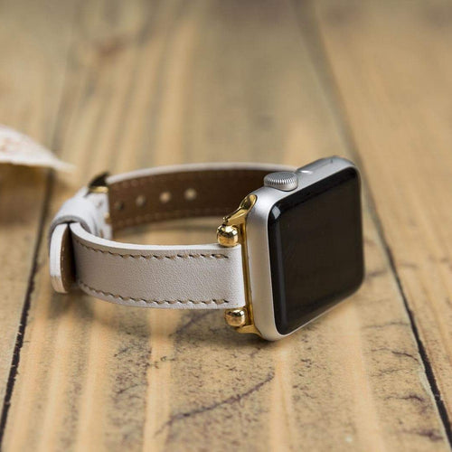 Load image into Gallery viewer, Seamy Ferro Style Leather Apple Watch Band-7

