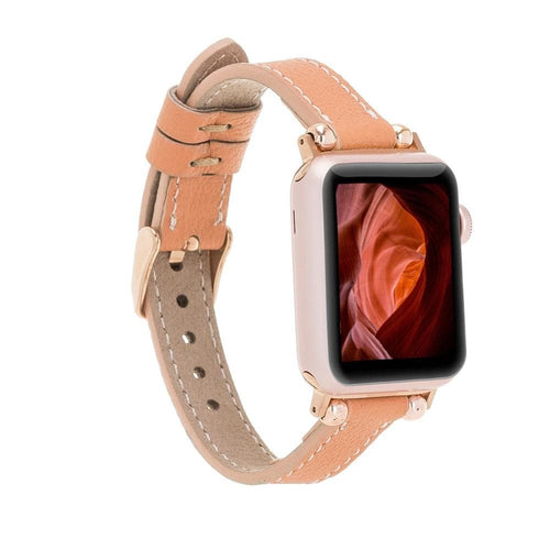 Load image into Gallery viewer, Seamy Ferro Style Leather Apple Watch Band-17
