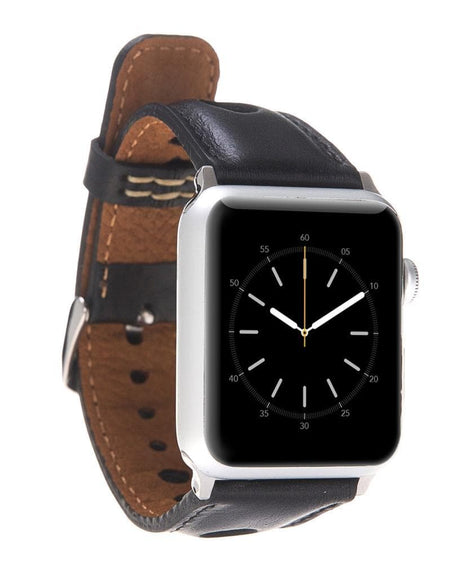 Holo Leather Apple Watch Band-0