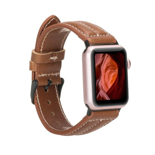 Load image into Gallery viewer, NM3 Style Leather Apple Watch Band-5
