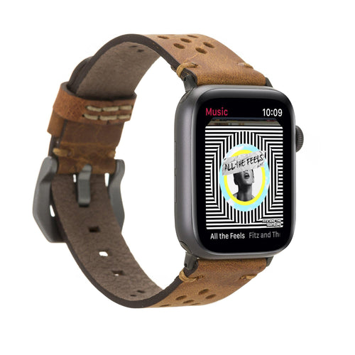 Load image into Gallery viewer, Vigo Style Leather Apple Watch Band-5
