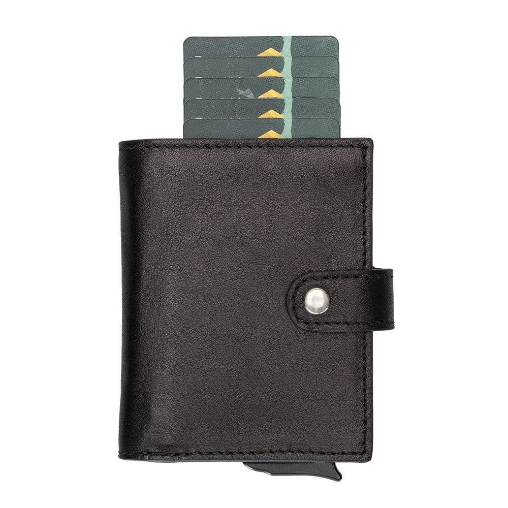 Palermo Zip Mechanical Leather Card Holder-1