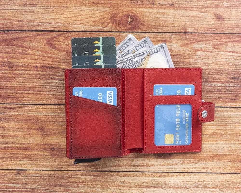 Palermo Zip Mechanical Leather Card Holder-9