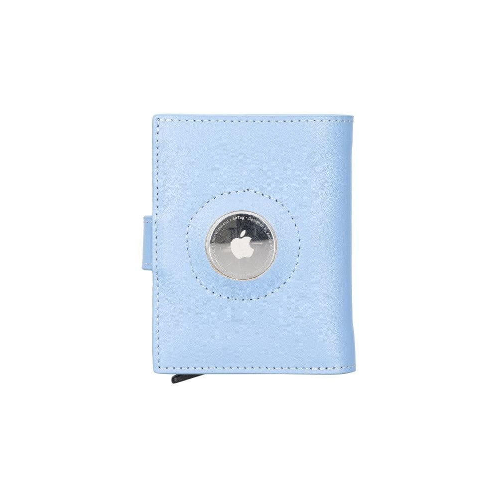 Palertag Zip Mechanical Leather Card Holder with AirTag Slot-3