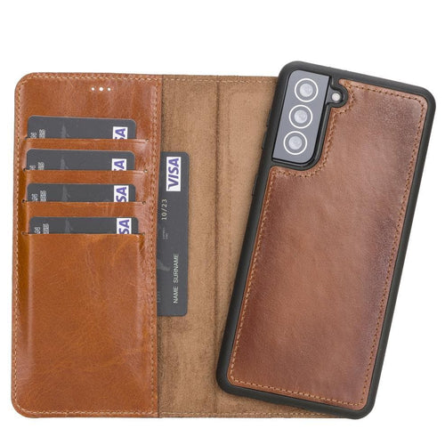 Load image into Gallery viewer, Magic Samsung Galaxy S21 FE (Fan Edition) Leather Detachable Wallet Case-6
