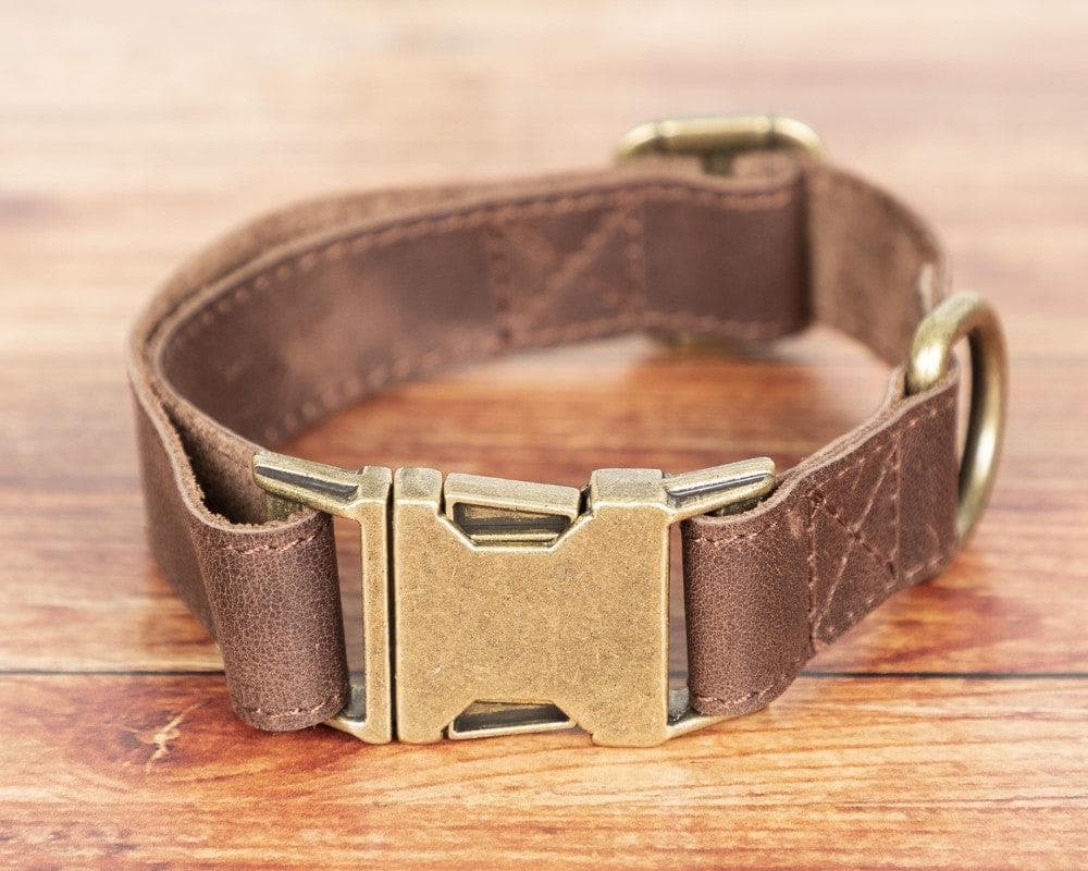 Scobby Leather Dog Collar-7