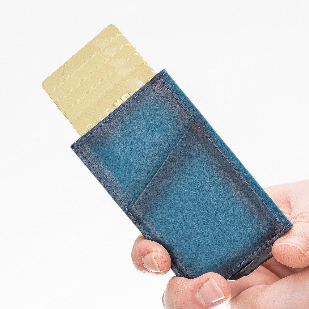 Torres Leather Mechanical Card Holder-3