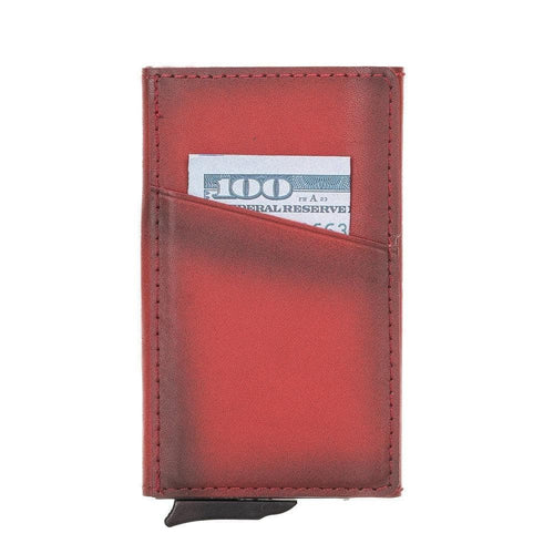 Load image into Gallery viewer, Torres Leather Mechanical Card Holder-15

