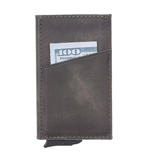 Load image into Gallery viewer, Torres Leather Mechanical Card Holder-14
