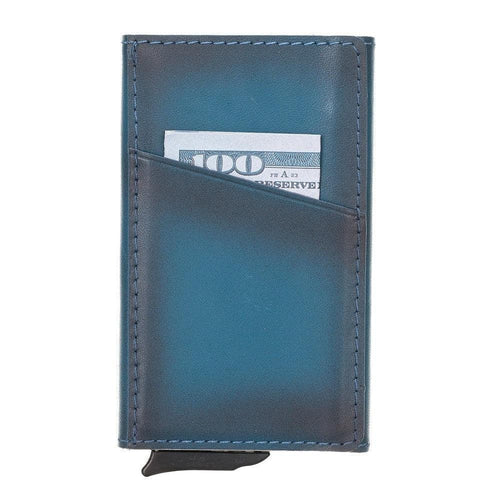 Load image into Gallery viewer, Torres Leather Mechanical Card Holder-1
