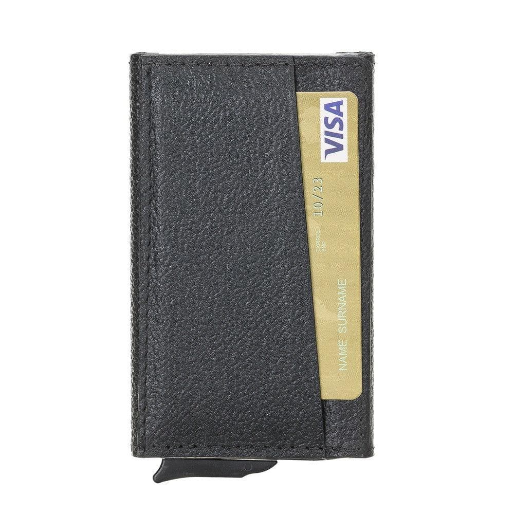 Torres Leather Mechanical Card Holder-5