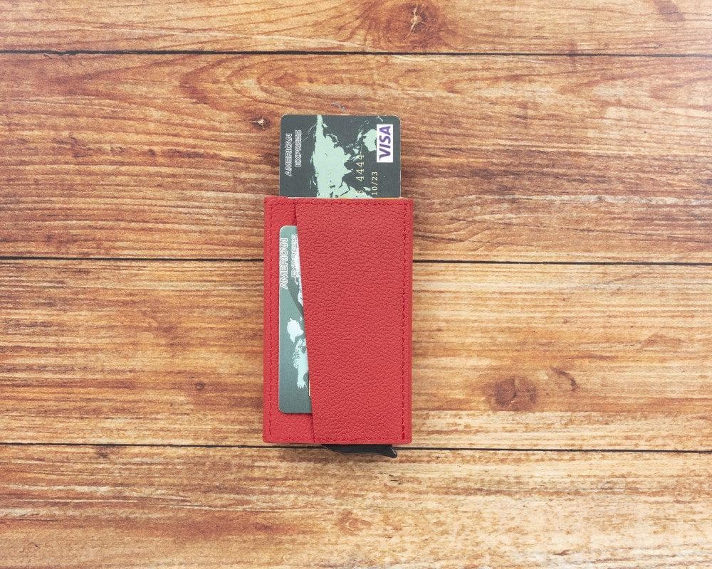 Torres Leather Mechanical Card Holder-22