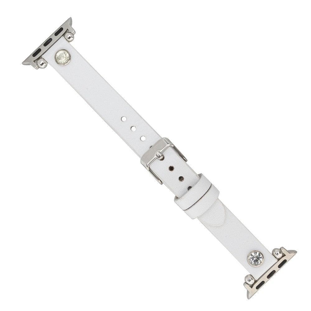 Visby Ferro Style Leather Apple Watch Band-2