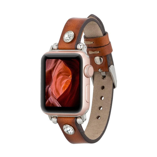 Load image into Gallery viewer, Visby Ferro Style Leather Apple Watch Band-7
