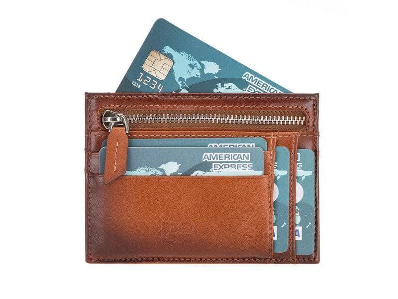 Zip Leather Card Holder-13