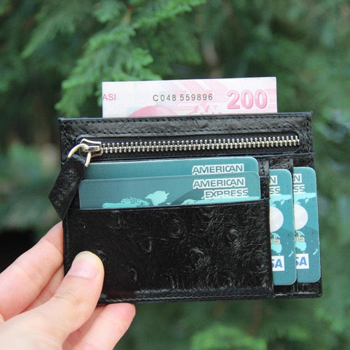 Load image into Gallery viewer, Zip Leather Card Holder-1
