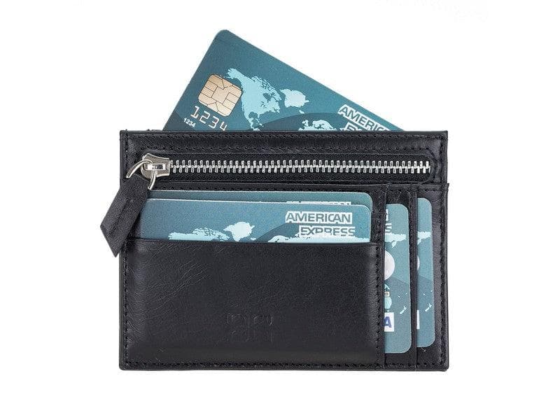 Zip Leather Card Holder-12