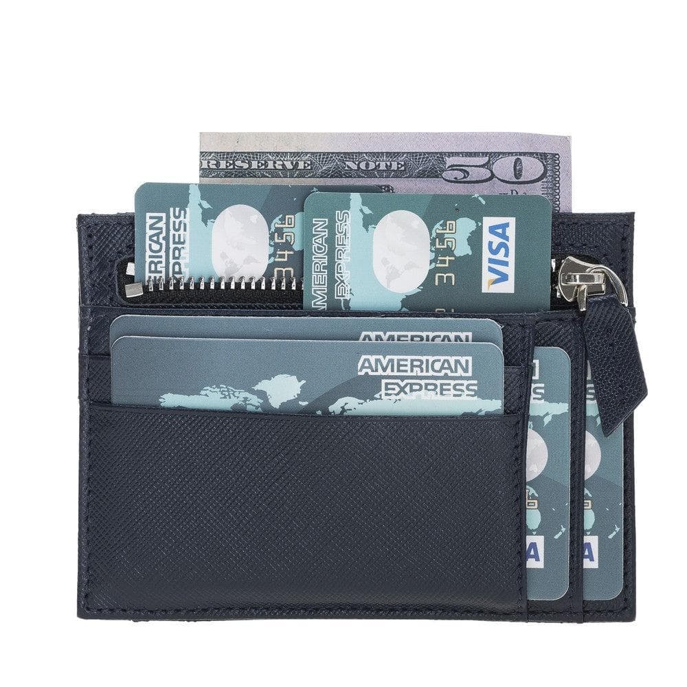 Zip Leather Card Holder-14