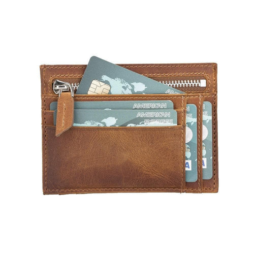 Load image into Gallery viewer, Zip Leather Card Holder-20
