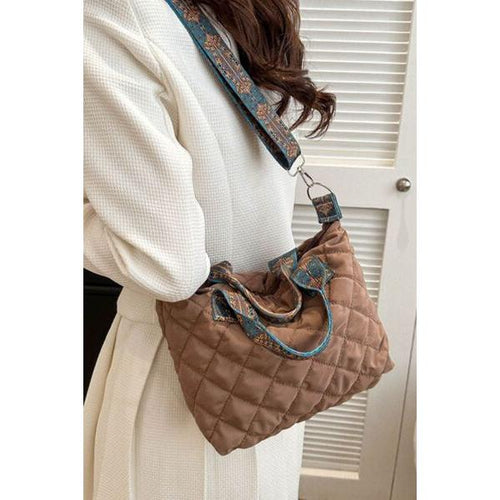 Load image into Gallery viewer, Designer Handbags Bubble Textured Printed Strap Handbag
