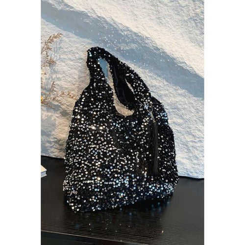 Load image into Gallery viewer, Luxurious Sequin Polyester Handbag
